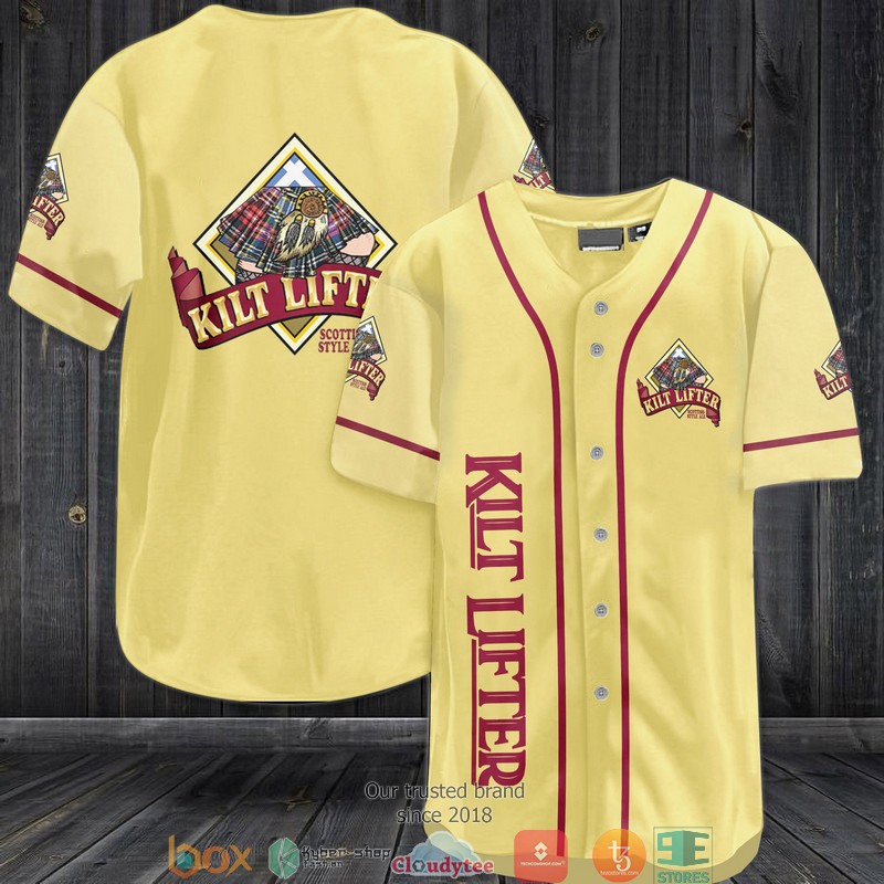 Kilt Lifter Jersey Baseball Shirt