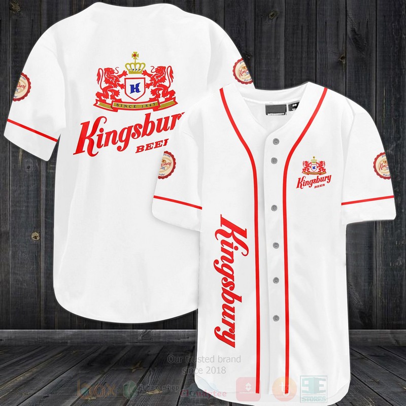 Kingsbury Beer Baseball Jersey Shirt