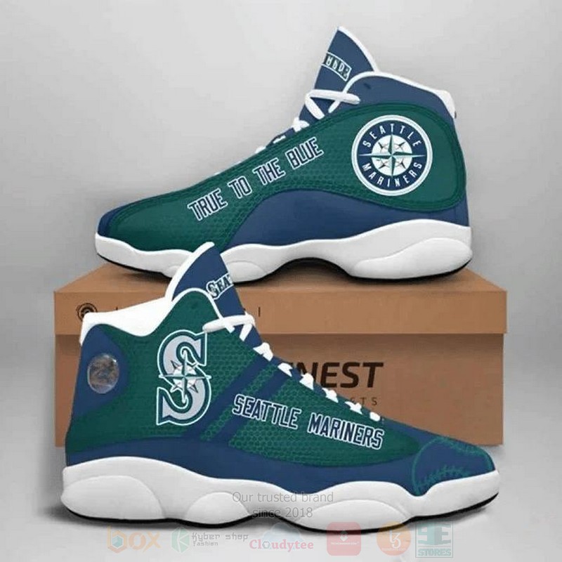 MLB Seattle Mariners Air Jordan 13 Shoes