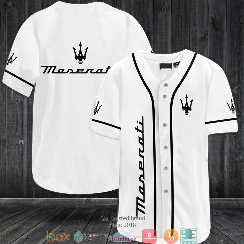 Maserati Jersey Baseball Shirt