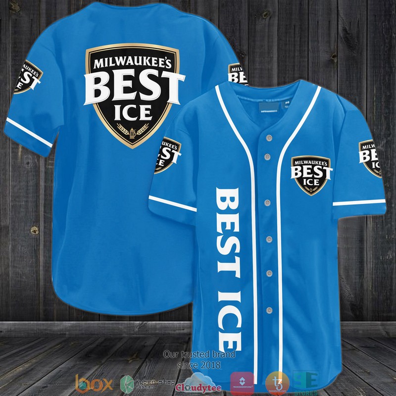 Milwaukees Best Ice Jersey Baseball Shirt