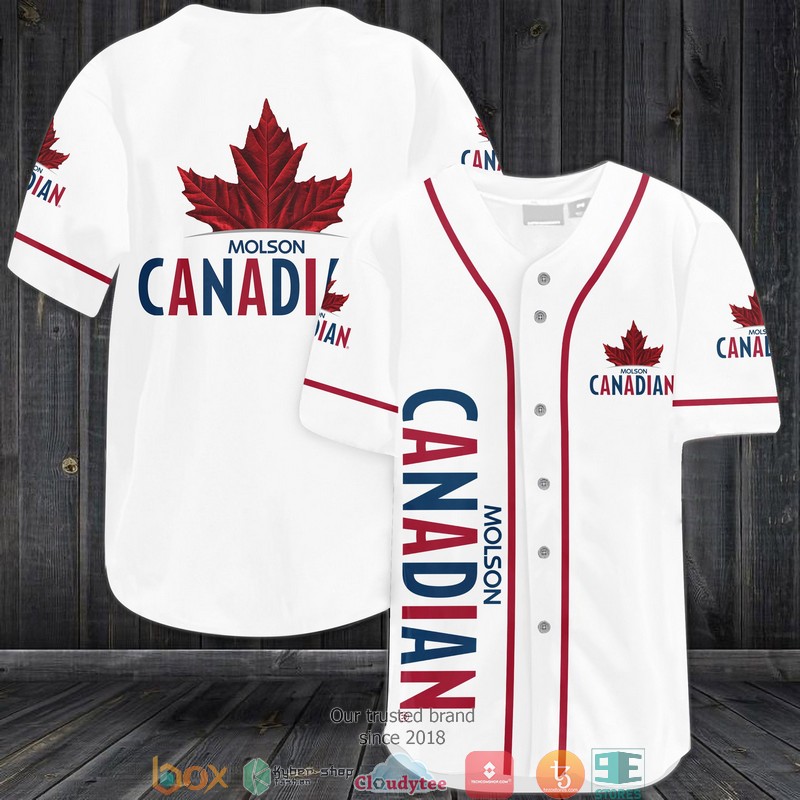 Molson Canadian Jersey Baseball Shirt