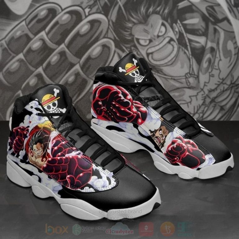 Monkey D Luffy One Piece Anime Air Jordan 13 Shoes