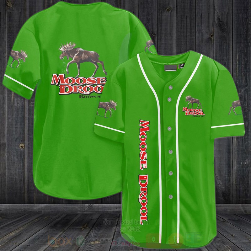 Moose Drool Baseball Jersey Shirt