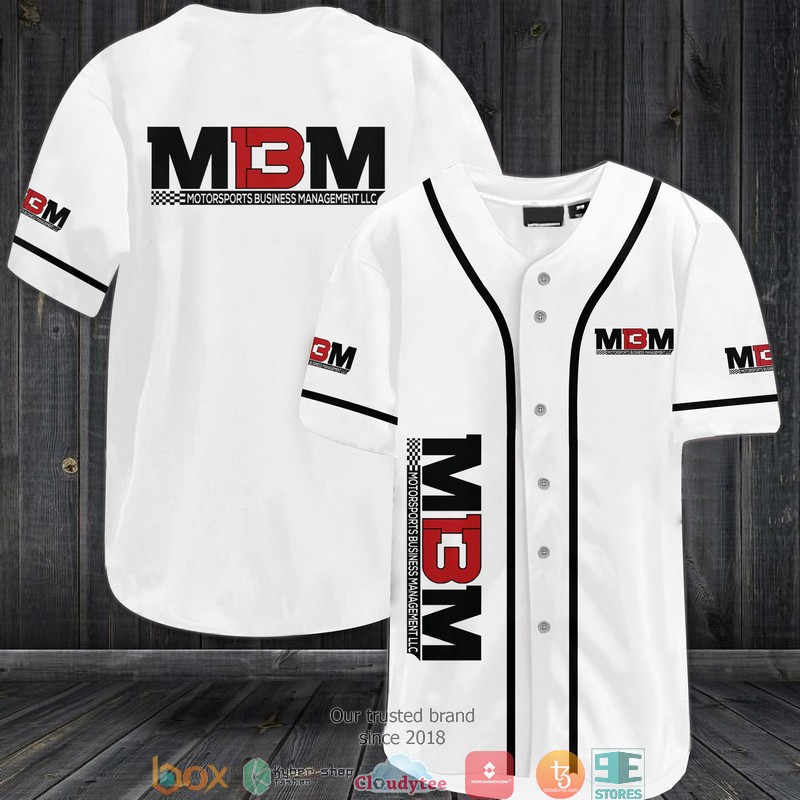 Motorsport Management Car Team Jersey Baseball Shirt