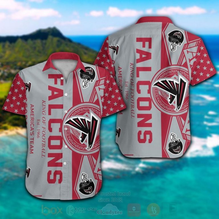 NFL Atlanta Falcons Men Woman Hawaiian Shirt Short 1 2