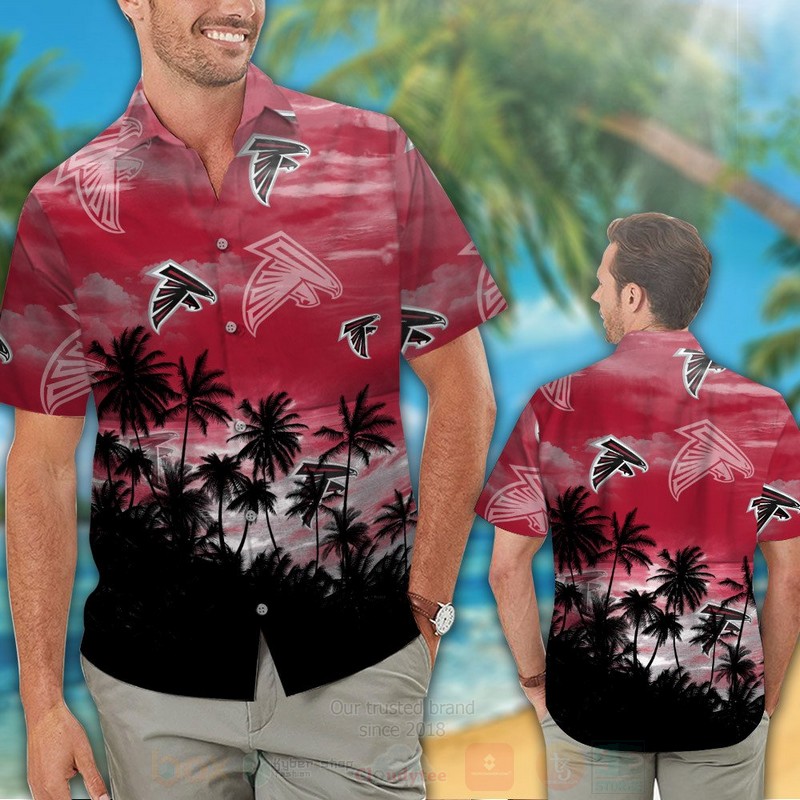 NFL Atlanta Falcons Sky Hawaiian Shirt Short