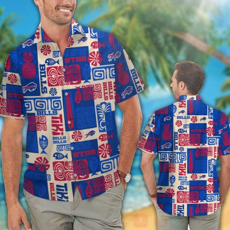 NFL Buffalo Bills Pineapple Hawaiian Shirt Short