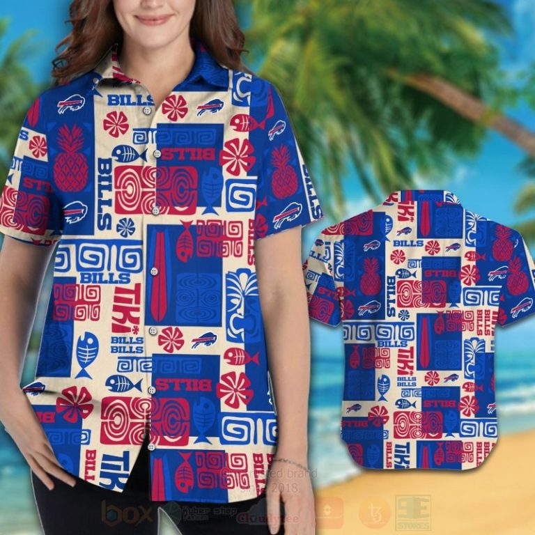 NFL Buffalo Bills Pineapple Hawaiian Shirt Short 1