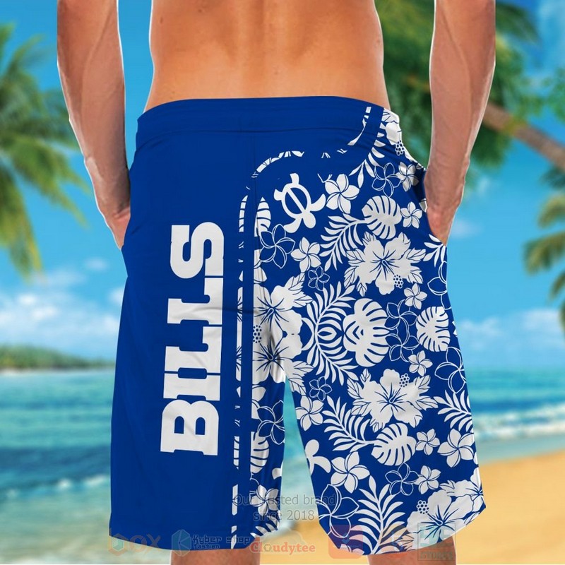 NFL Buffalo Bills and Snoopy Custom Name Hawaiian Shirt Short 1 2 3 4 5