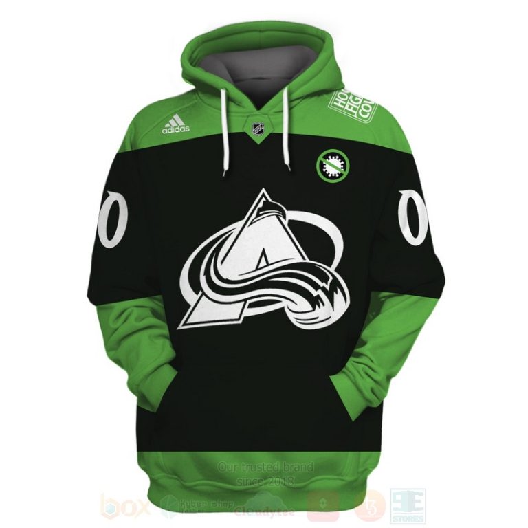 NHL Colorado Avalanche Personalized 3D Hoodie Shirt 1 2