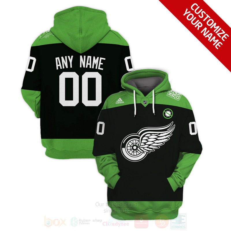 NHL Detroit Red Wings Personalized 3D Hoodie Shirt