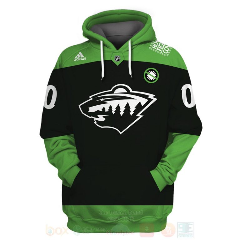 NHL Minnesota Wild Personalized 3D Hoodie Shirt 1 2