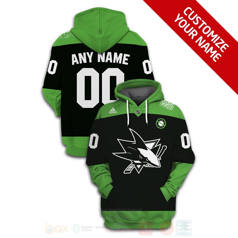 NHL San Jose Sharks Personalized 3D Hoodie Shirt