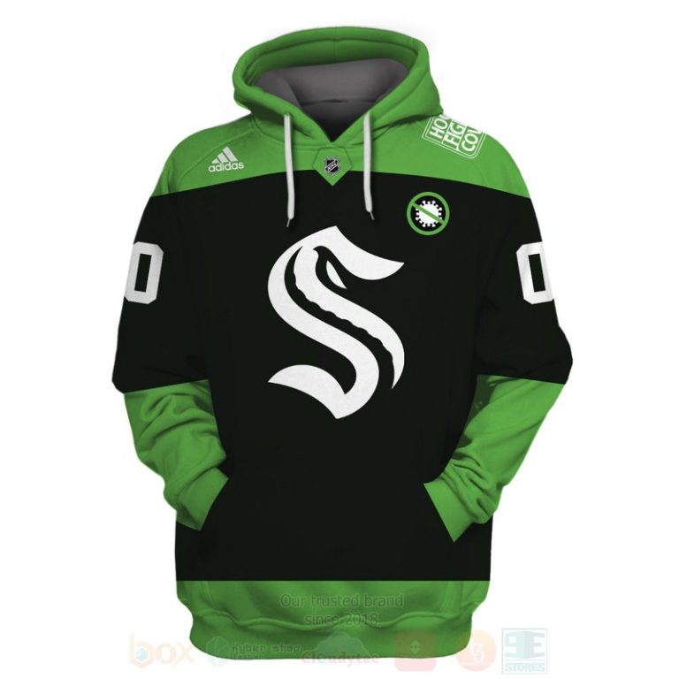 NHL Seattle Kraken Personalized 3D Hoodie Shirt 1 2