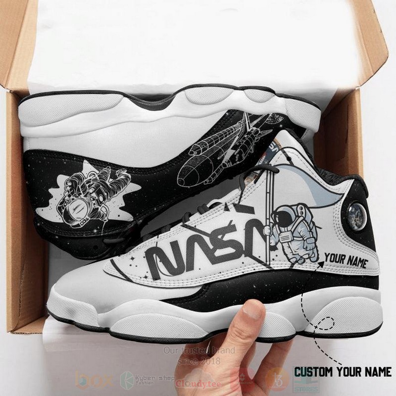 Nasa Custom Name Air Jordan 13 Shoes