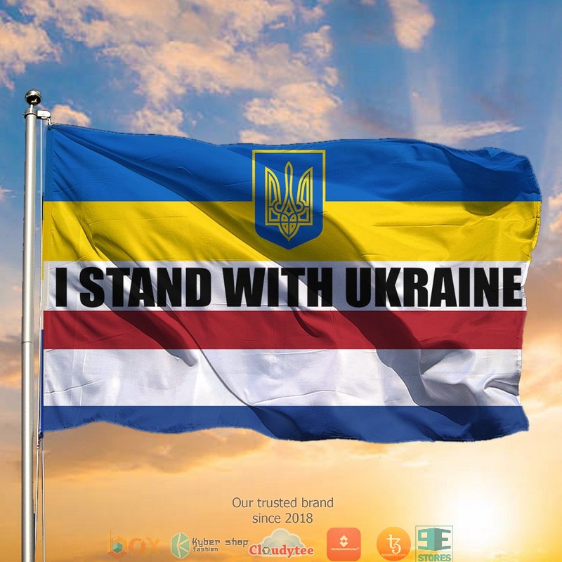 Netherland I Stand With Ukraine Flag