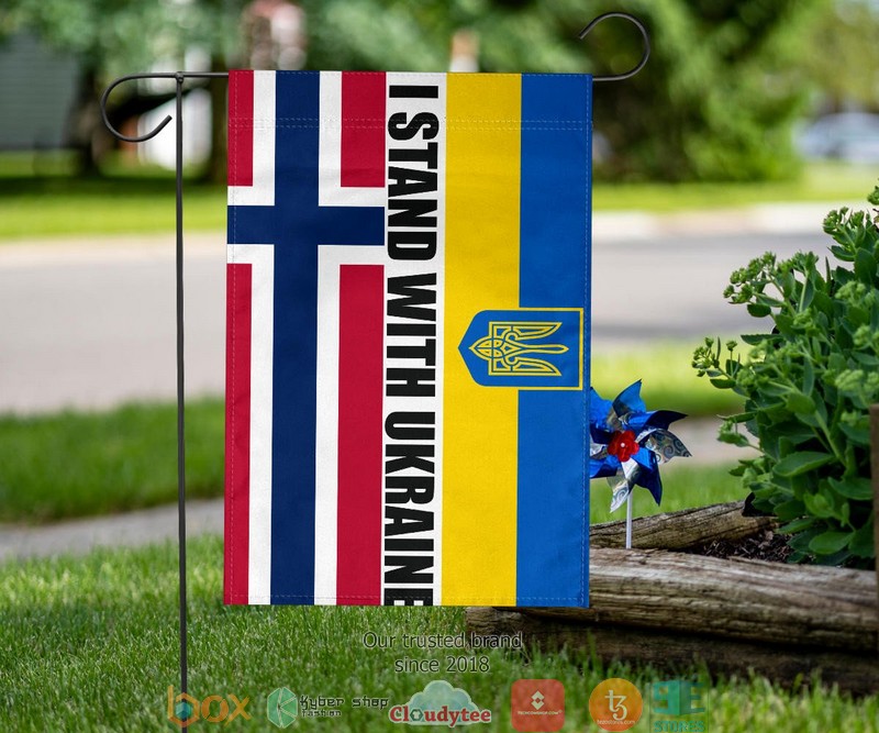 Norway I Stand With Ukraine Flag 1 2 3 4