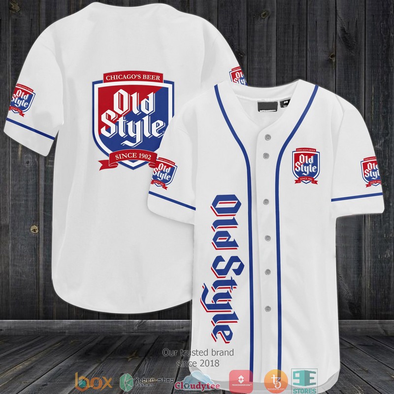 Old Style Jersey Baseball Shirt