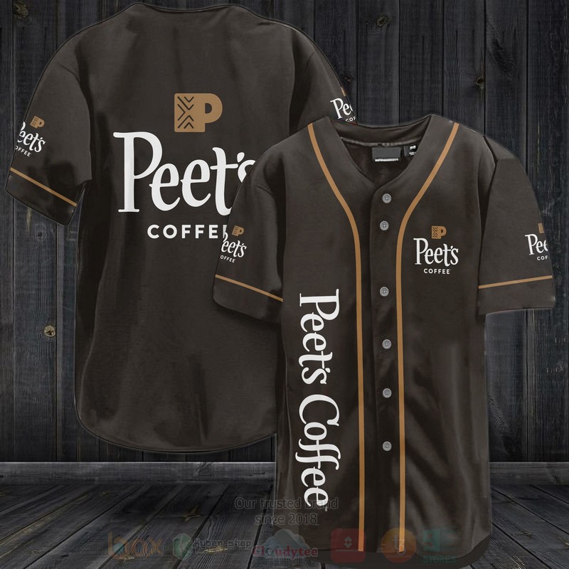Peets Coffee Baseball Jersey Shirt