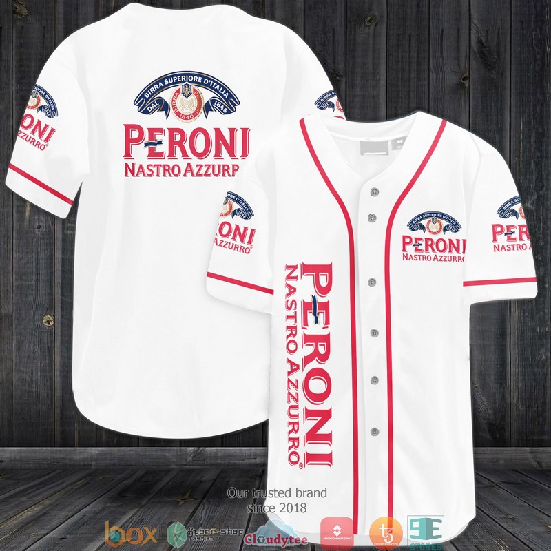 Peroni Nastro Azzurro Jersey Baseball Shirt