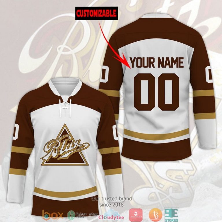 Personalized Blax Jersey Hockey Shirt