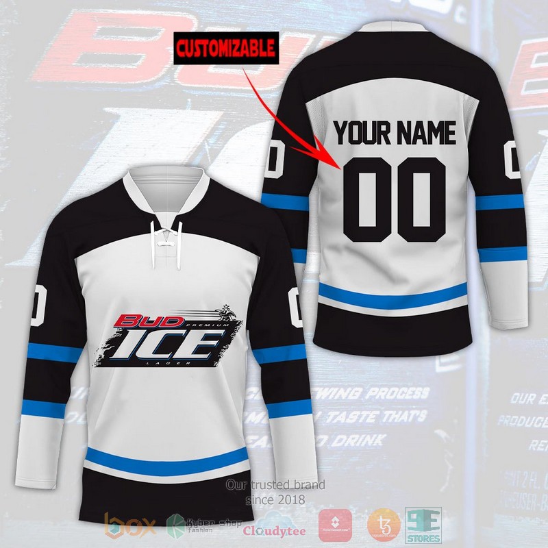 Personalized Bud Ice custom Hockey Jersey
