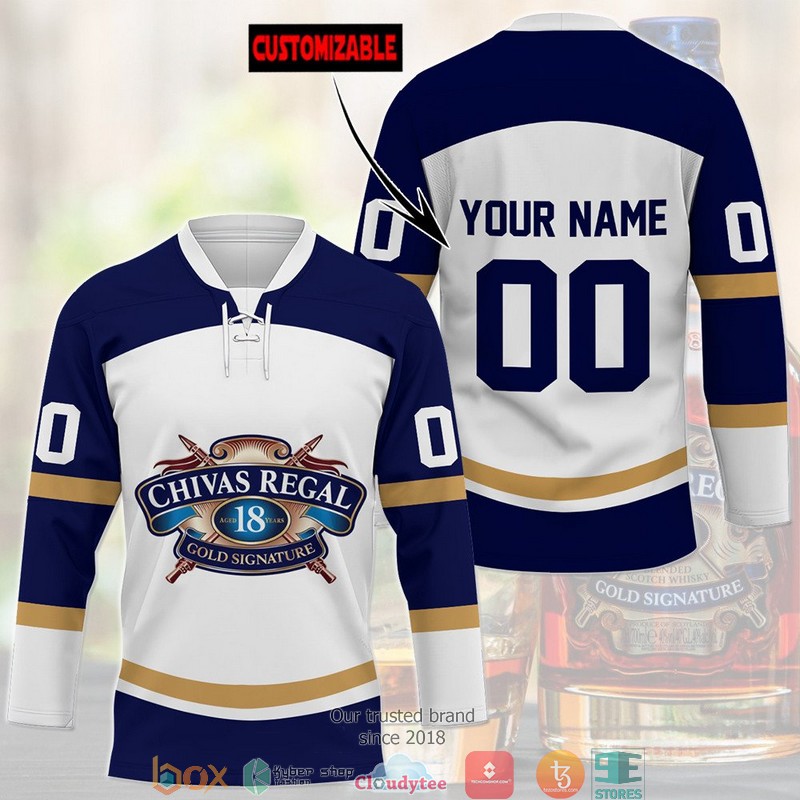 Personalized Chivas Regal 18 Jersey Hockey Shirt