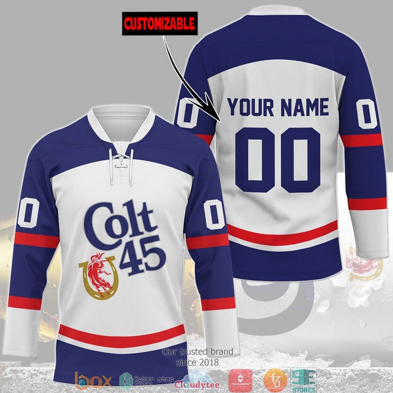 Personalized Colt 45 Jersey Hockey Shirt