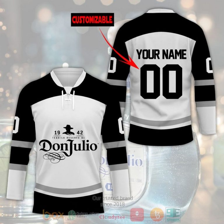 Personalized Don Julio Blanco Tequila custom Hockey Jersey