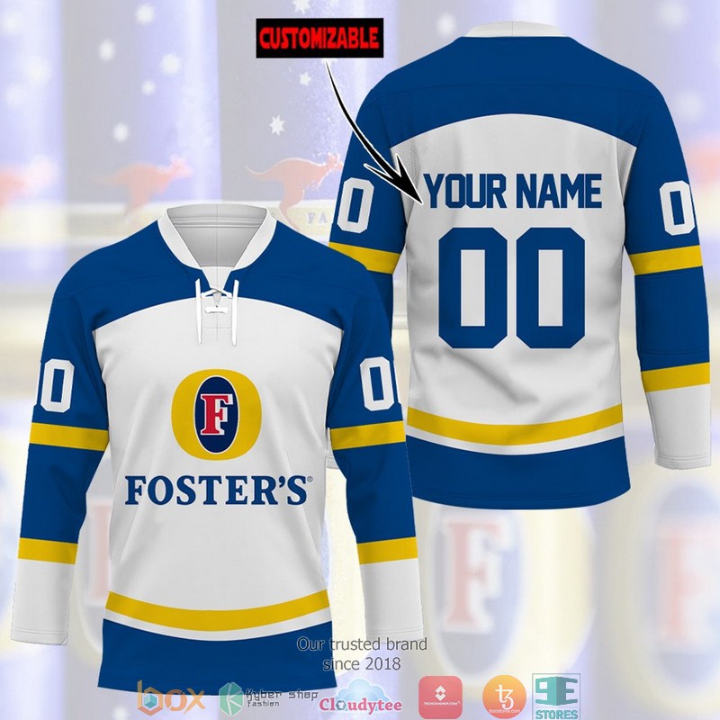 Personalized Fosters Jersey Hockey Shirt