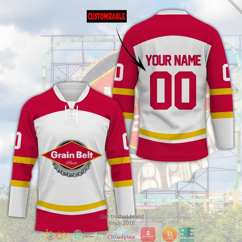 Personalized Grain Belt Jersey Hockey Shirt