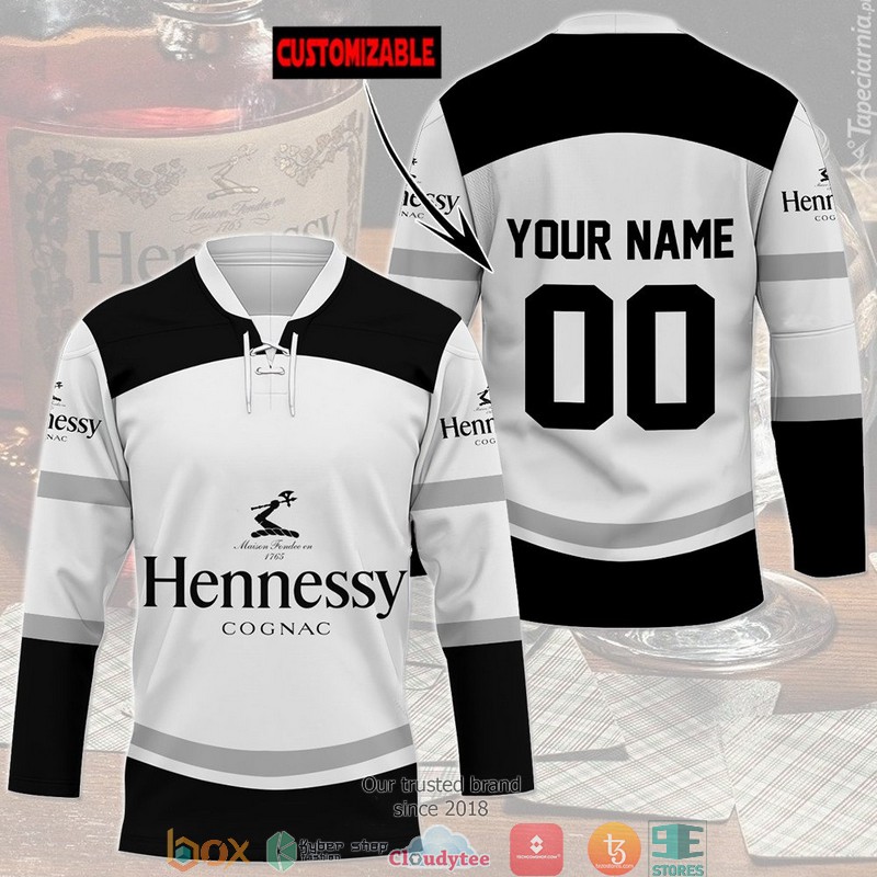 Personalized Hennessy Gognac Jersey Hockey Shirt