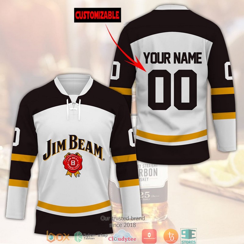 Personalized Jim Beam Jersey Hockey Shirt