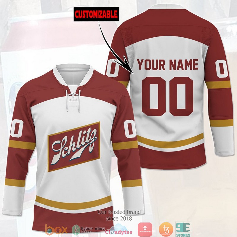 Personalized Joseph Schlitz Beer Jersey Hockey Shirt