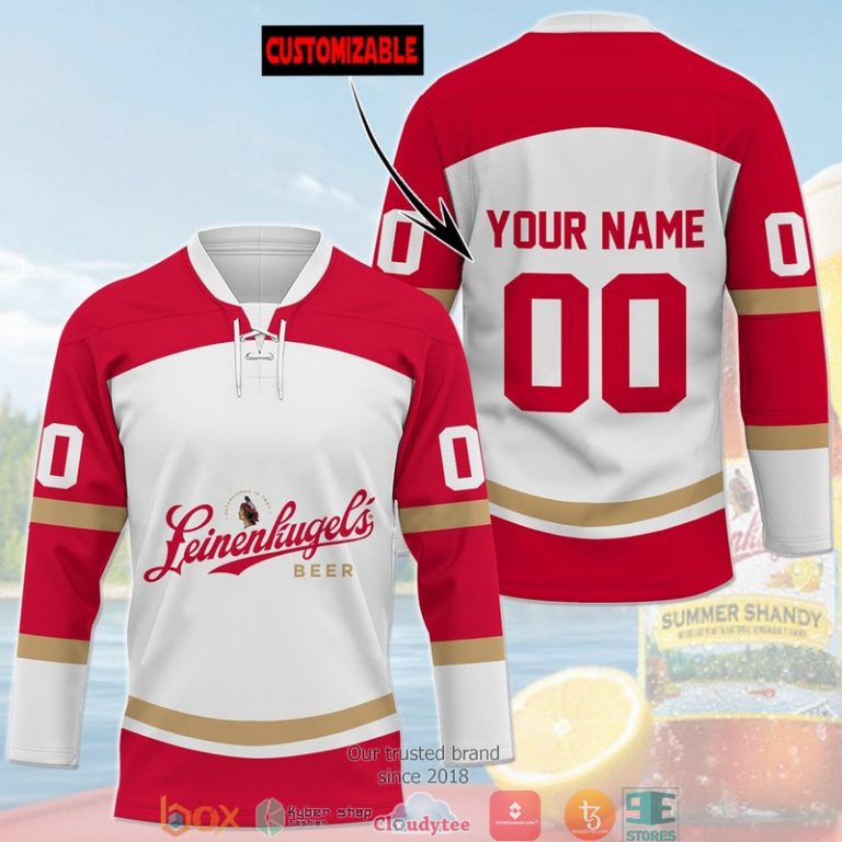 Personalized Leinenkugels Beer Jersey Hockey Shirt