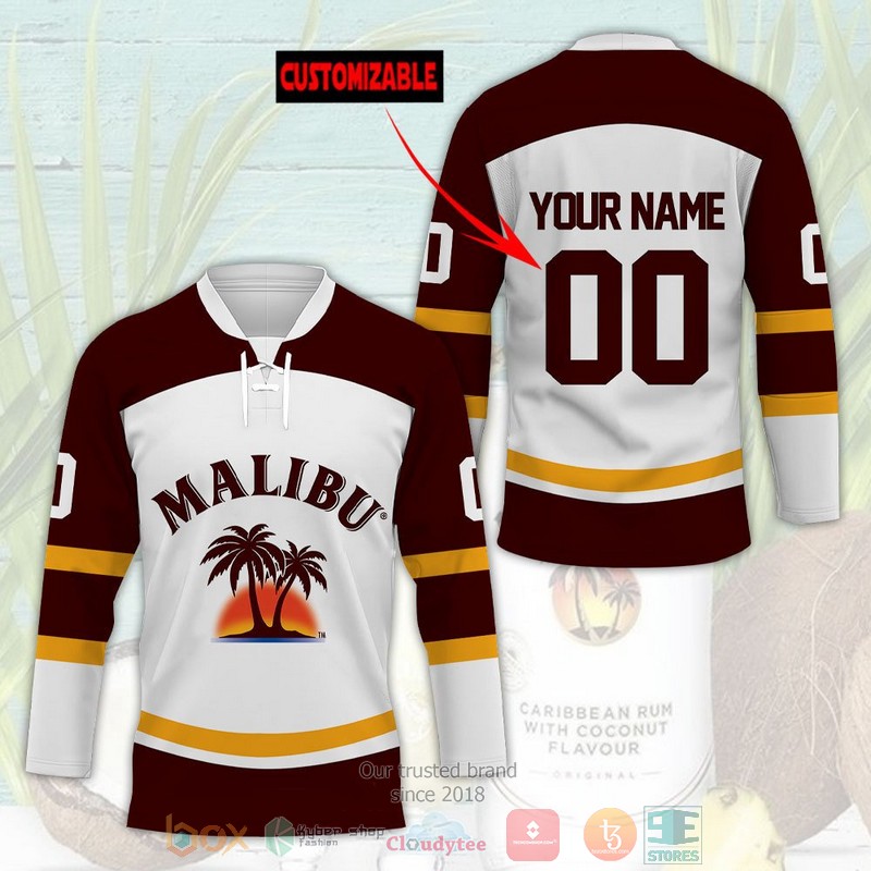 Personalized Malibu custom Hockey Jersey