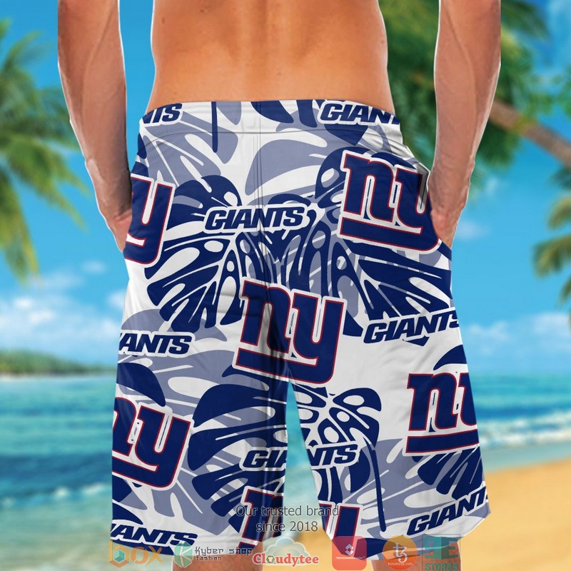 Personalized New York Giants Monstera deliciosa Hawaiian Shirt short 1 2 3 4 5
