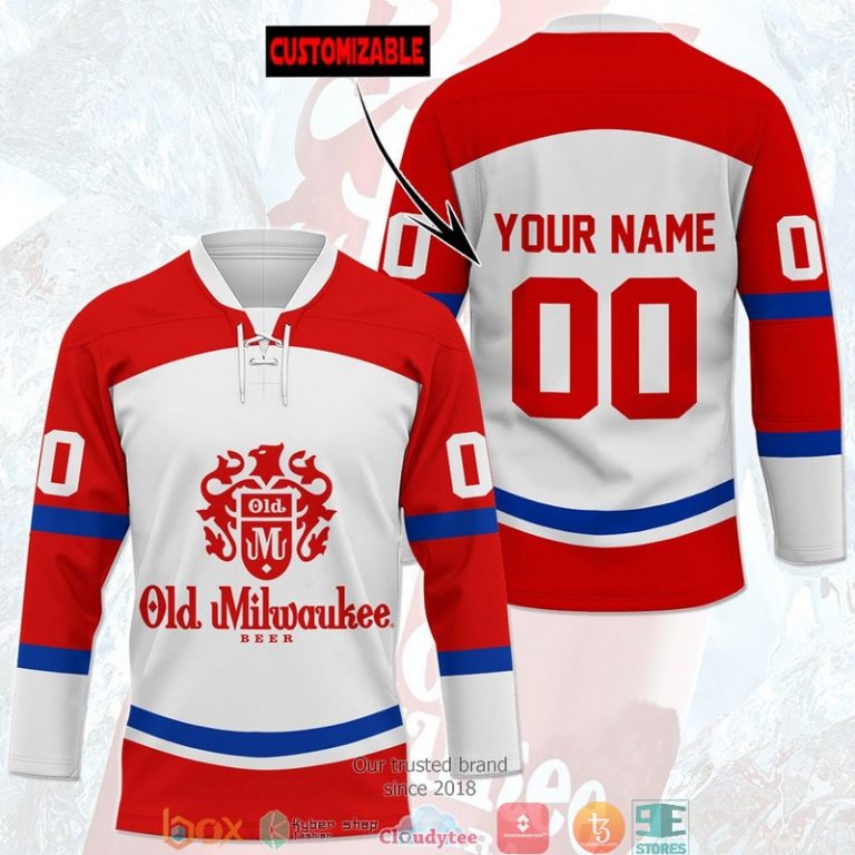 Personalized Old Milwaukee Jersey Hockey Shirt