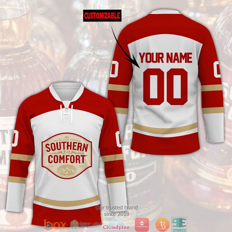 Personalized Southern Comfort Jersey Hockey Shirt