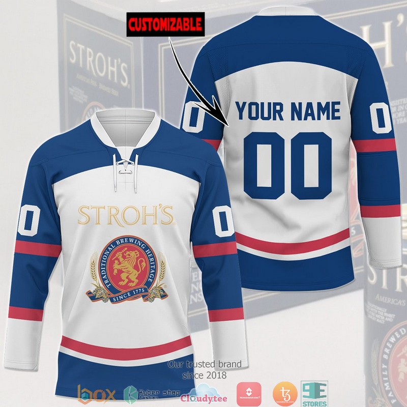 Personalized Strohs Jersey Hockey Shirt