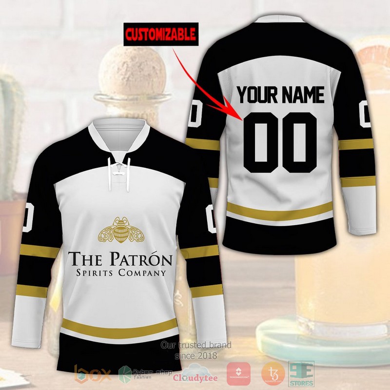 Personalized The Patron Spirits Company custom Hockey Jersey