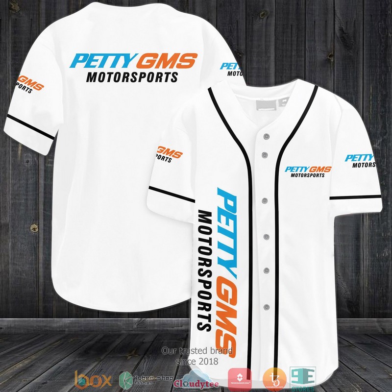 Petty GMS motorsport Car Team Jersey Baseball Shirt