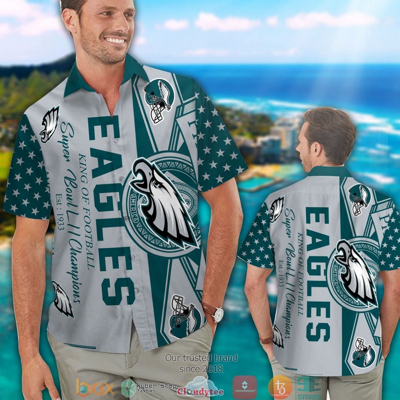 Philadelphia Eagles king of football Hawaiian Shirt