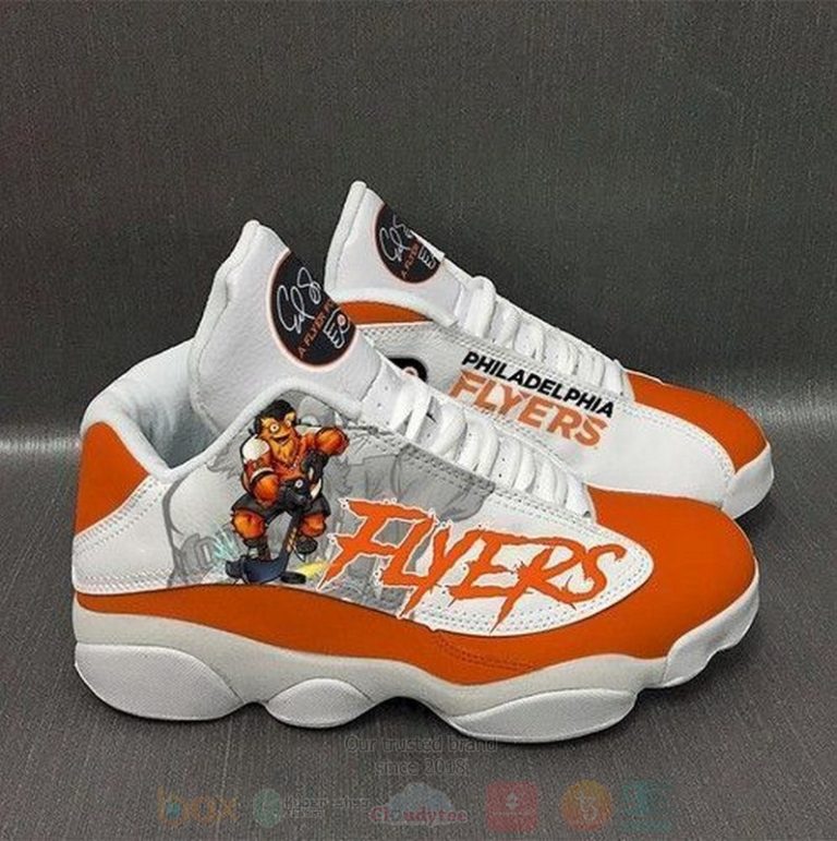 Philadelphia Flyers NHL Air Jordan 13 Shoes