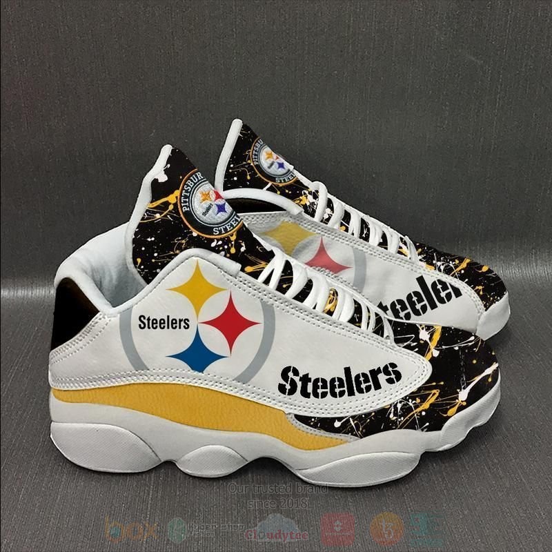 Pittsburgh Steelers Football Team NFL Air Jordan 13 Shoes