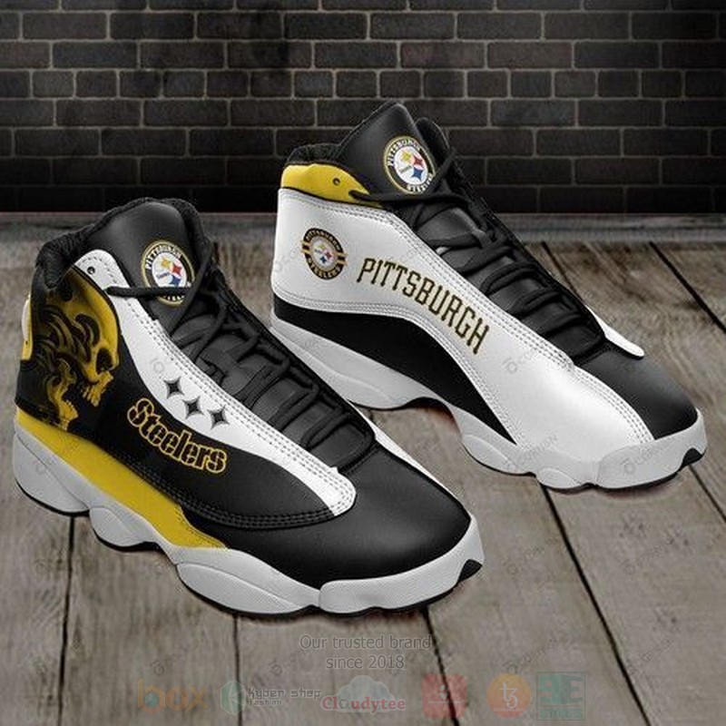 Pittsburgh Steelers Team NFL Air Jordan 13 Shoes