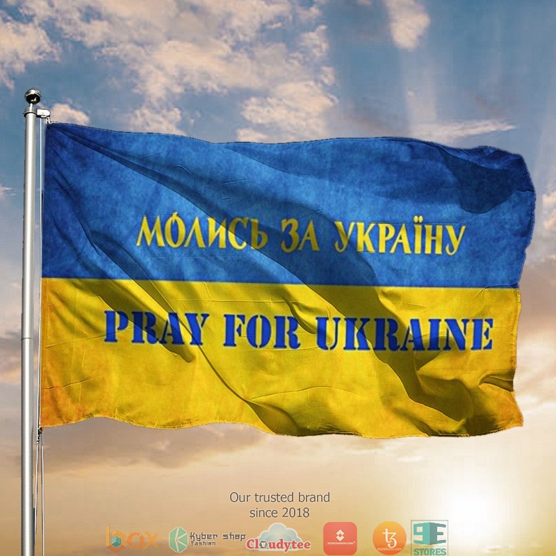 Pray For Ukraine Stop War Praying For Ukrainian Flag