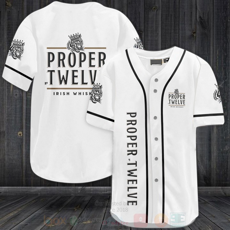 Proper No Twelve Baseball Jersey Shirt