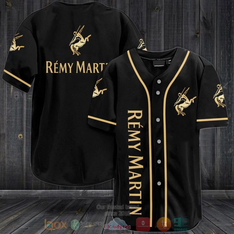 Remy Martin black Baseball Jersey